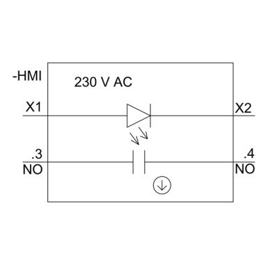 3SU1106-0AB30-1BA0 - Illuminated pushbutton, 22 mm, round, plastic, yellow, pushbutton, flat, momentary contact type, wit - Siemens - Illuminated pushbutton, 22 mm, round, plastic, yellow, pushbutton, flat, momentary contact type, wit - Siemens - 1