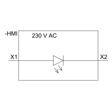 3SU1251-6AF00-1AA0 - Indicator lights, compact, 22 mm, round, metal, amber, lens, smooth, with holder, Operating voltage - Siemens - Indicator lights, compact, 22 mm, round, metal, amber, lens, smooth, with holder, Operating voltage - Siemens - 4