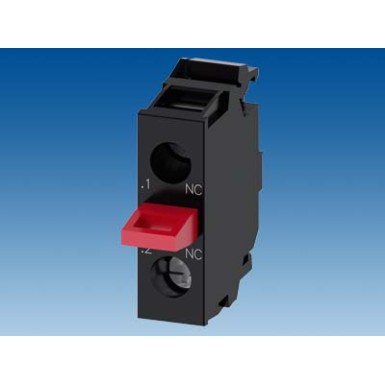 3SU1400-2AA10-1CA0 - Contact module with 1 contact element, 1 NC, screw-type terminal, for floor mounting, Minimum order - Siemens - Contact module with 1 contact element, 1 NC, screw-type terminal, for floor mounting, Minimum order - Siemens - 0