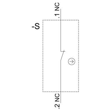 3SU1400-2AA10-1CA0 - Contact module with 1 contact element, 1 NC, screw-type terminal, for floor mounting, Minimum order - Siemens - Contact module with 1 contact element, 1 NC, screw-type terminal, for floor mounting, Minimum order - Siemens - 2