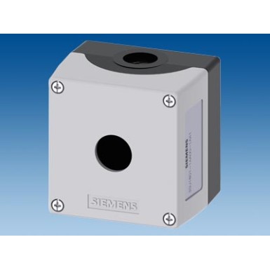 3SU1801-1AA00-1AA1 - Enclosure for 4 position knob, coordinate, ID key-operated switches and sensor switches, 22 mm, roun - Siemens - Enclosure for 4 position knob, coordinate, ID key-operated switches and sensor switches, 22 mm, roun - Siemens - 1