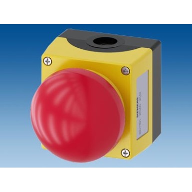 3SU1801-2NG00-2AA2 - Enclosure for command devices, 22 mm, round, Enclosure material plastic, Enclosure top part yellow, - Siemens - Enclosure for command devices, 22 mm, round, Enclosure material plastic, Enclosure top part yellow, - Siemens - 2