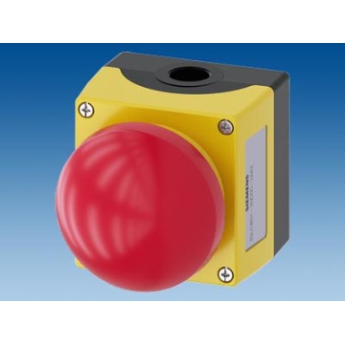 3SU1851-2NG00-2AA2 - Enclosure for command devices 22 mm, round, Enclosure material metal, Enclosure top part yellow, 1 c - Siemens - Enclosure for command devices 22 mm, round, Enclosure material metal, Enclosure top part yellow, 1 c - Siemens - 0