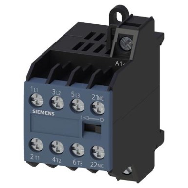 3TG1001-0AC2 - Power relay, AC-3 8.4 A, 4 kW / 400 V 3 NO+1 NC, 24 V AC, 45...450 Hz 3 pole, screw terminal - Siemens - Power relay, AC-3 8.4 A, 4 kW / 400 V 3 NO+1 NC, 24 V AC, 45...450 Hz 3 pole, screw terminal - Siemens - 0