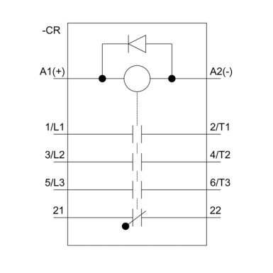 3TG1001-0BB4 - Power relay, AC-3 8.4 A, 4 kW / 400 V 3 NO+1 NC, 24 V DC 3 pole, screw terminal - Siemens - Power relay, AC-3 8.4 A, 4 kW / 400 V 3 NO+1 NC, 24 V DC 3 pole, screw terminal - Siemens - 4