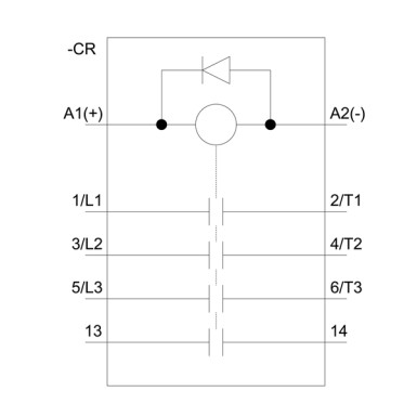 3TG1010-0BB4 - Power relay, AC-3 8.4 A, 4 kW / 400 V 4 NO, 24 V DC 3 pole, screw terminal - Siemens - Power relay, AC-3 8.4 A, 4 kW / 400 V 4 NO, 24 V DC 3 pole, screw terminal - Siemens - 4