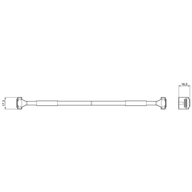 3UF7932-0BA00-0 - Connecting cable Length 0.5 m, round, for connection of basic unit, current measuring module, curren - Siemens - Connecting cable Length 0.5 m, round, for connection of basic unit, current measuring module, curren - Siemens - 0