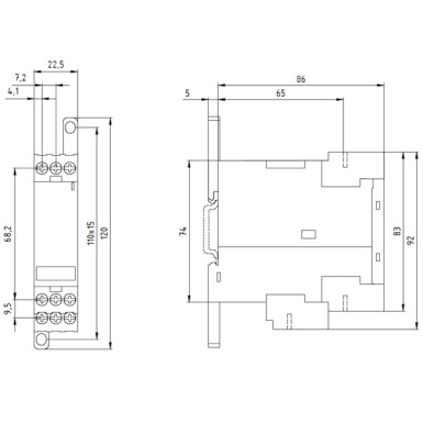 3UG4512-1BR20 - Analog monitoring relay Phase failure and sequence 3 x 160...690 V 50...60 Hz AC 2 change-over conta - Siemens - Analog monitoring relay Phase failure and sequence 3 x 160...690 V 50...60 Hz AC 2 change-over conta - Siemens - 0