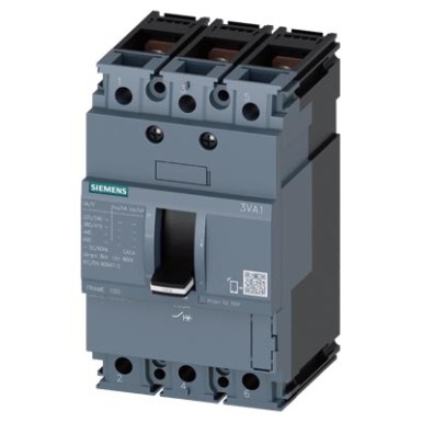 3VA1010-2ED32-0AA0 - 3VA10, In 100 A, Icu 16 kA / 415 V, overcurrent release TM210 (FTFM), Ir 100 A, Ii 10x In, 3-pole, front connection - OEZ - 3VA10, In 100 A, Icu 16 kA / 415 V, overcurrent release TM210 (FTFM), Ir 100 A, Ii 10x In, 3-pole, front connection - OEZ - 0