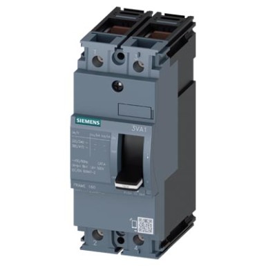 3VA1110-3ED26-0AA0 - 3VA11, In 100 A, Icu 25 kA / 415 V, overcurrent release TM210 (FTFM), Ir 100 A, Ii 10x In, 2-pole, clamp terminals - OEZ - 3VA11, In 100 A, Icu 25 kA / 415 V, overcurrent release TM210 (FTFM), Ir 100 A, Ii 10x In, 2-pole, clamp terminals - OEZ - 0