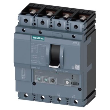 3VA2010-5HL42-0AA0 - 3VA20, In 100 A, Icu 55 kA / 415 V, overcurrent release ETU320 (LI), Ir 40 ч 100 A, Ii (1,5 ч 12)x In, 4-pole, front connection - OEZ - 3VA20, In 100 A, Icu 55 kA / 415 V, overcurrent release ETU320 (LI), Ir 40 ч 100 A, Ii (1,5 ч 12)x In, 4-pole, front connection - OEZ - 0