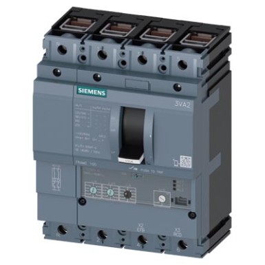 3VA2010-5HL46-0AA0 - 3VA20, In 100 A, Icu 55 kA / 415 V, overcurrent release ETU320 (LI), Ir 40 ч 100 A, Ii (1,5 ч 12)x In, 4-pole, clamp terminals - OEZ - 3VA20, In 100 A, Icu 55 kA / 415 V, overcurrent release ETU320 (LI), Ir 40 ч 100 A, Ii (1,5 ч 12)x In, 4-pole, clamp terminals - OEZ - 0