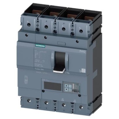 3VA2440-6KP42-0AA0 - 3VA24, In 400 A, Icu 85 kA / 415 V, overcurrent release ETU850 (LSI), Ir 160 ÷ 400 A, Isd (0,6 ÷ 10)x In, Ii (1,5 ÷ 15)x In, 4P, front connection - OEZ - 3VA24, In 400 A, Icu 85 kA / 415 V, overcurrent release ETU850 (LSI), Ir 160 ÷ 400 A, Isd (0,6 ÷ 10)x In, Ii (1,5 ÷ 15)x In, 4P, front connection - OEZ - 1