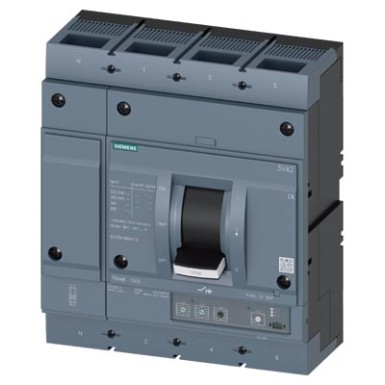 3VA2510-6HL42-0AA0 - 3VA25, In 1000 A, Icu 85 kA / 415 V, overcurrent release ETU320 (LI), Ir 400 ÷ 1000 A, Ii (1,5 ÷ 10)x In, 4-pole, front connection - OEZ - 3VA25, In 1000 A, Icu 85 kA / 415 V, overcurrent release ETU320 (LI), Ir 400 ÷ 1000 A, Ii (1,5 ÷ 10)x In, 4-pole, front connection - OEZ - 0