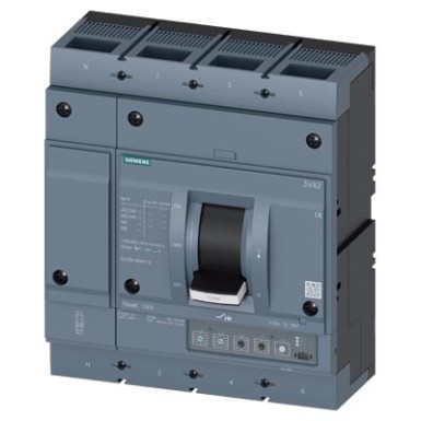 3VA2580-5HM42-0AA0 - 3VA25, In 800 A, Icu 55 kA / 415 V, overcurrent release ETU330 (LIG), Ir 360 ÷ 800 A, Ii (1,5 ÷ 10)x In, Ig (0,2 ÷ 1)x In, tg 0,1/0,3 s, 4-pole, front connection - OEZ - 3VA25, In 800 A, Icu 55 kA / 415 V, overcurrent release ETU330 (LIG), Ir 360 ÷ 800 A, Ii (1,5 ÷ 10)x In, Ig (0,2 ÷ 1)x In, tg 0,1/0,3 s, 4-pole, front connection - OEZ - 1