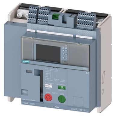 3VA2710-1AE13-0AA0 - 3VA27, without motor operator, fixed design, In 1000 A, Icu 55 kA / 415 V, overcurrent release ETU650 (LSI), Ir 400 ÷ 1000 A, Isd (0,6 ÷ 10)x In, Ii (1,5 ÷ 15)x In, 4-pole, front connection, 4x AUX, S24, RTC, PSS - OEZ - 3VA27, without motor operator, fixed design, In 1000 A, Icu 55 kA / 415 V, overcurrent release ETU650 (LSI), Ir 400 ÷ 1000 A, Isd (0,6 ÷ 10)x In, Ii (1,5 ÷ 15)x In, 4-pole, front connection, 4x AUX, S24, RTC, PSS - OEZ - 0