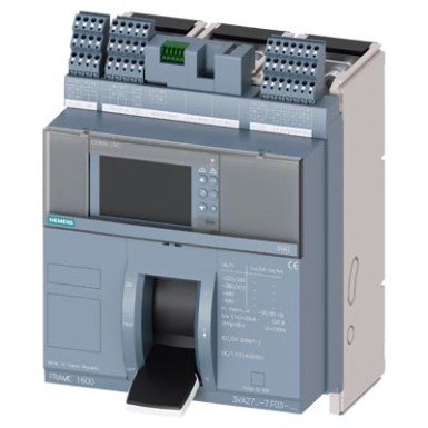 3VA2710-5AF03-0AA0 - 3VA27, control lever, fixed design, In 1000 A, Icu 55 kA / 415 V, overcurrent release ETU660 (LSIG), Ir 400 ÷ 1000 A, Isd (0,6 ÷ 10)x In, Ii (1,5 ÷ 15)x In, Ig (0,1 ÷ 1)x In, tg 0,1/1,0 s, 3-pole, front connection, 4x AUX, S24 - OEZ - 3VA27, control lever, fixed design, In 1000 A, Icu 55 kA / 415 V, overcurrent release ETU660 (LSIG), Ir 400 ÷ 1000 A, Isd (0,6 ÷ 10)x In, Ii (1,5 ÷ 15)x In, Ig (0,1 ÷ 1)x In, tg 0,1/1,0 s, 3-pole, front connection, 4x AUX, S24 - OEZ - 0