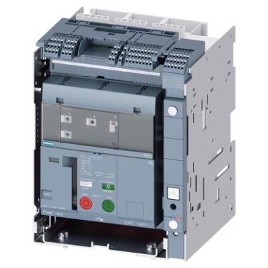 3VA2712-2AB32-4AA0 - 3VA27, with motor operator Ue AC/DC 220 ÷ 250 V, withdrawable design, In 1250 A, Icu 85 kA / 415 V, overcurrent release ETU320 (LI), Ir 500 ÷ 1250 A, Ii (1,5 ÷ 15)x In, 3-pole, rear horizontal connection, 4x AUX, S24, RTC, S21, PSS - OEZ - 3VA27, with motor operator Ue AC/DC 220 ÷ 250 V, withdrawable design, In 1250 A, Icu 85 kA / 415 V, overcurrent release ETU320 (LI), Ir 500 ÷ 1250 A, Ii (1,5 ÷ 15)x In, 3-pole, rear horizontal connection, 4x AUX, S24, RTC, S21, PSS - OEZ - 0