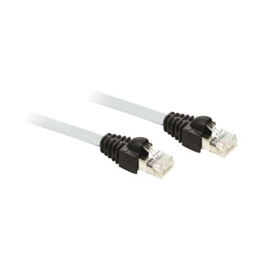 490NTC00005 - Ethernet ConneXium cable shielded twisted pair crossed cord 5 m 2 x RJ45 - Schneider Electric - Ethernet ConneXium cable shielded twisted pair crossed cord 5 m 2 x RJ45 - Schneider Electric - 0