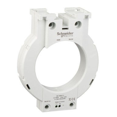 50439 - Closed toroid A type, VigiPacT, Vigilohm, IA80, inner diameter 80mm, rated current 160A - Schneider Electric - Closed toroid A type, VigiPacT, Vigilohm, IA80, inner diameter 80mm, rated current 160A - Schneider Electric - 0