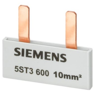 5ST3601 - Pin comb, 10mm2 Connection: 6x single phase protected against direct contact - Siemens - Pin comb, 10mm2 Connection: 6x single phase protected against direct contact - Siemens - 0