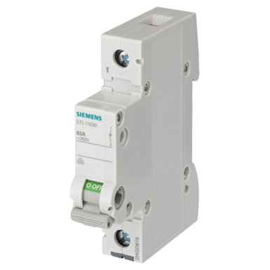 5TL1132-0 - Stop switch 32A 1-pole - Siemens - Stop switch 32A 1-pole - Siemens - 0