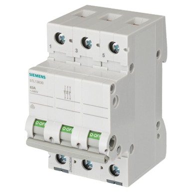 5TL1391-0 - Stop switch 100A 3-pole - Siemens - Stop switch 100A 3-pole - Siemens - 0