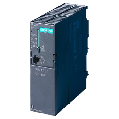 6ES7312-1AE14-0AB0 - Siemens - SIMATIC S7-300, CPU 312 Central processing unit with MPI, Integr. power supply 24 V DC, Work memory 32 KB, Micro Memory Card required