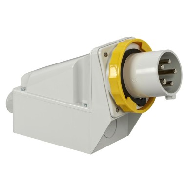 81577 - PratiKa industrial plug 63 A 3P + N + E 100...130 V AC IP67 - Schneider Electric - PratiKa industrial plug 63 A 3P + N + E 100...130 V AC IP67 - Schneider Electric - 0