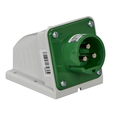 82520 - PratiKa industrial plug 32 A 3P 20...25 V AC IP44 - Schneider Electric - PratiKa industrial plug 32 A 3P 20...25 V AC IP44 - Schneider Electric - 0