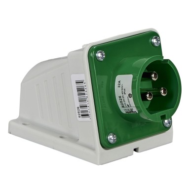 82526 - PratiKa industrial plug 32 A 3P 20...25 V AC IP44 - Schneider Electric - PratiKa industrial plug 32 A 3P 20...25 V AC IP44 - Schneider Electric - 0