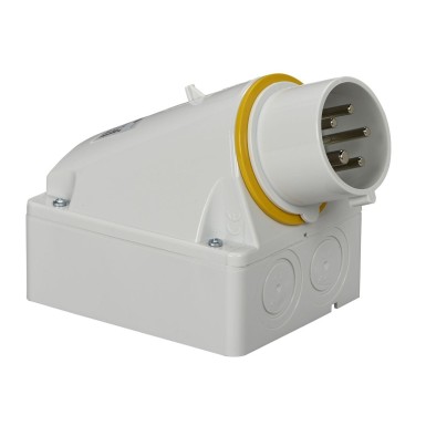 83503 - PratiKa industrial plug 16 A 3P + N + E 100...130 V AC IP44 - Schneider Electric - PratiKa industrial plug 16 A 3P + N + E 100...130 V AC IP44 - Schneider Electric - 0