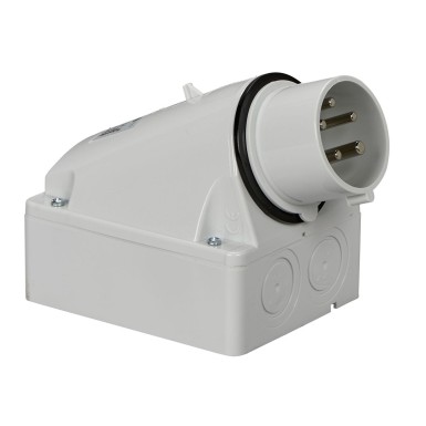 83512 - PratiKa industrial plug 16 A 3P + N + E 480...500 V AC IP44 - Schneider Electric - PratiKa industrial plug 16 A 3P + N + E 480...500 V AC IP44 - Schneider Electric - 0