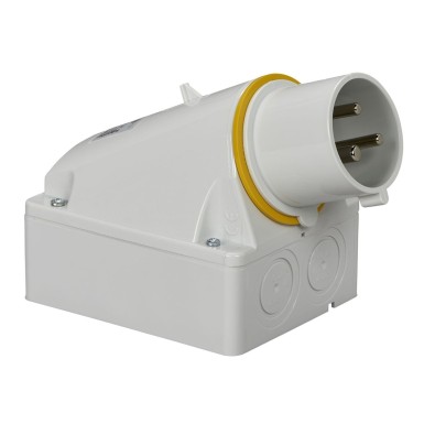 83513 - PratiKa industrial plug 32 A 2P + E 100...130 V AC IP44 - Schneider Electric - PratiKa industrial plug 32 A 2P + E 100...130 V AC IP44 - Schneider Electric - 0