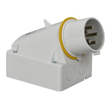 83515 - PratiKa industrial plug 32 A 3P + N + E 100...130 V AC IP44 - Schneider Electric - PratiKa industrial plug 32 A 3P + N + E 100...130 V AC IP44 - Schneider Electric - 0