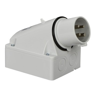 83523 - PratiKa industrial plug 32 A 3P + E 480...500 V AC IP44 - Schneider Electric - PratiKa industrial plug 32 A 3P + E 480...500 V AC IP44 - Schneider Electric - 0