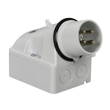 83532 - PratiKa industrial plug 16 A 3P + E 480...500 V AC IP44 - Schneider Electric - PratiKa industrial plug 16 A 3P + E 480...500 V AC IP44 - Schneider Electric - 0