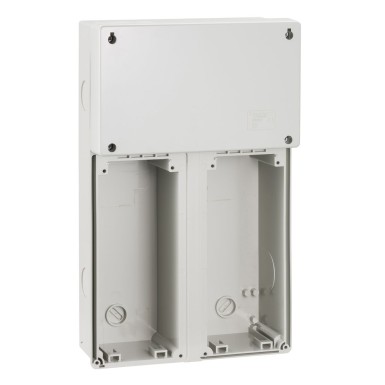 83922 - PratiKa modular basis 2 sockets with junction box 220x360 - Schneider Electric - PratiKa modular basis 2 sockets with junction box 220x360 - Schneider Electric - 0