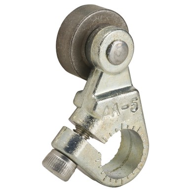 9007AA6 - Telemecanique - Limit switch lever, 9007, 9007C zinc, fixed length, inside steel roller