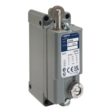 9007AW36M11 - Telemecanique - Limit switch, 9007, 600 VAC 15amp aw +options