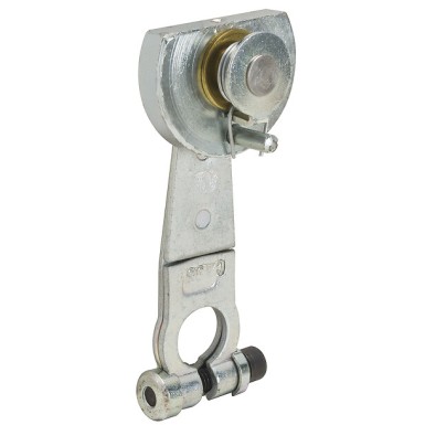9007BA3S - Telemecanique - Limit switch lever, 9007, 9007C flat steel, one way, outside steel roller