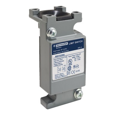 9007CO66 - Telemecanique - Limit switch plug in unit, 9007, 600 V 10amp c