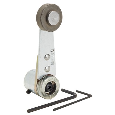9007MA1M - Telemecanique - Limit switch lever, 9007, 9007C zinc, fixed length, outside steel roller