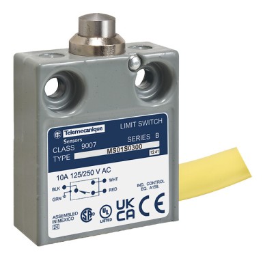 9007MS01S0306 - Telemecanique - Limit switch, 9007, 240 VAC 10amp ms +options