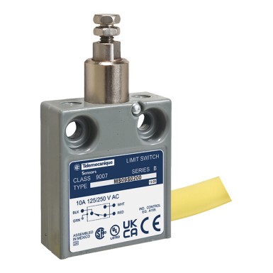 9007MS02G0410 - Telemecanique - Limit switch, 9007, 240 VAC 10amp ms +options