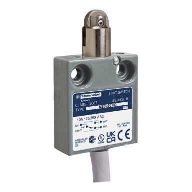 9007MS03S0300 - Telemecanique - Limit switch, 9007, 240 VAC 10amp ms +option