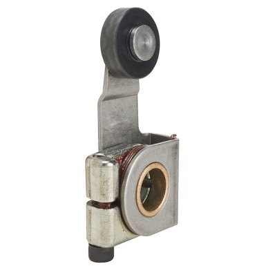 9007RA18 - Telemecanique - Limit switch lever, 9007, 9007C zinc, one way, outside nylon roller
