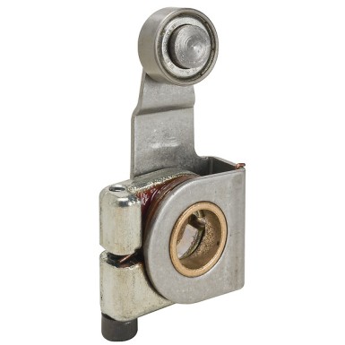 9007RA9 - Telemecanique - Limit switch lever, 9007, 9007C zinc, one way, ball bearing roller