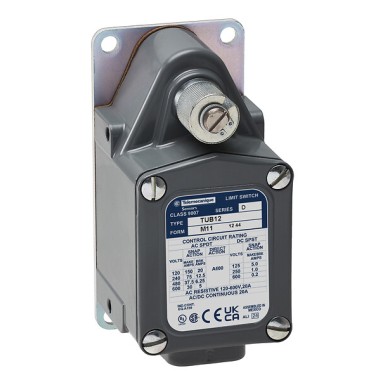 9007TUC1 - Telemecanique - Limit switch, 9007, 600 VAC 30amp t +options