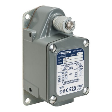9007TUD7 - Telemecanique - Limit switch, 9007, 600 VAC 30amp t +options